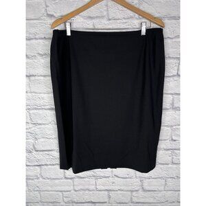 LAFAYETTE 148 NEW YORK Women's Black Career Pencil Skirt NWT US 16